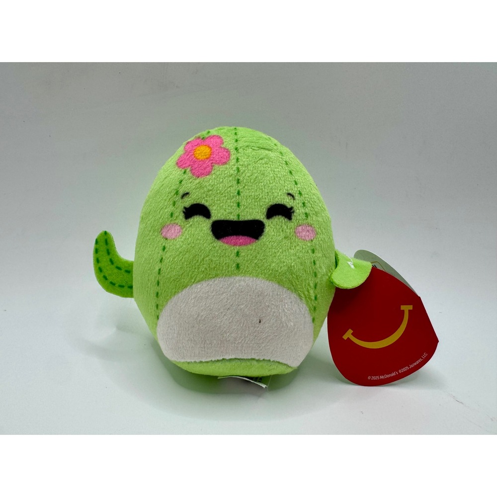 Squishmallows Mini Maritza Cactus Plush Toy 3.5" Green 2025 McDonalds Happy Meal